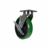 Vestil Green Swivel With Brake Polyurethane 8 x 2 Caster CST-FC47-8X2DT-SWB